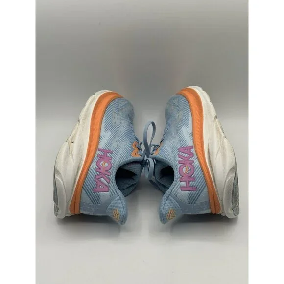 Hoka One One Womens Clifton 9 1127896 ABIW Blue Running Shoes Sneakers Sz 11B - Picture 11 of 15
